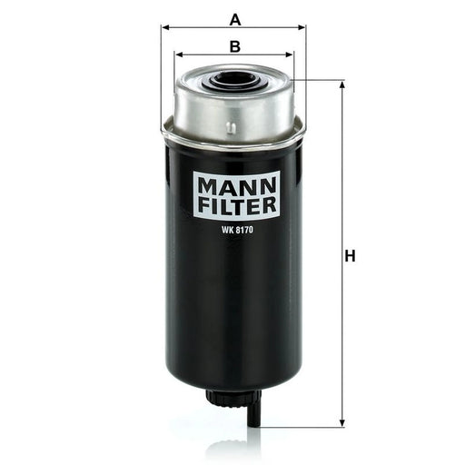 MANN-FILTER Fuel Filter Element WK 8170