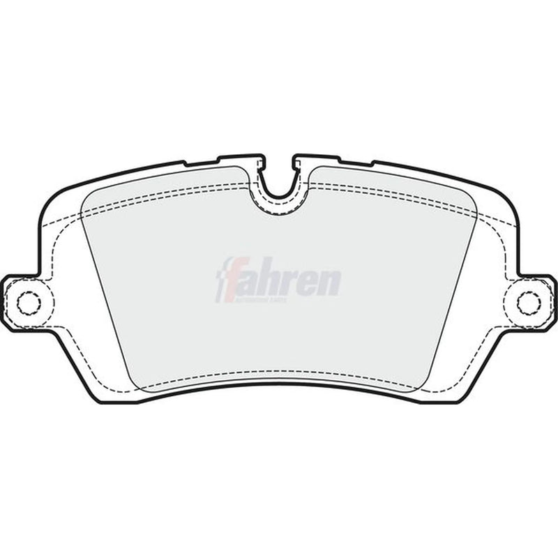 Fahren Rear Brake Pad Set FBP3737