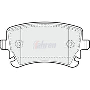 Fahren Front & Rear Brake Discs & Pads fits Audi A6 C6 2004-2011 2.7 2.8 3.0 3.2
