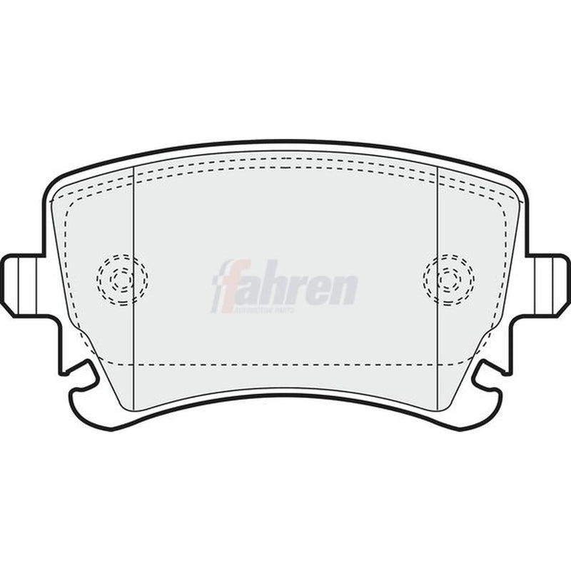 Fahren Rear Brake Pad Set FBP3120