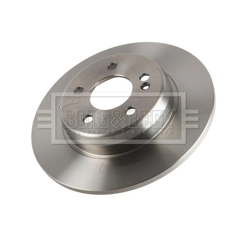 Borg & Beck 2 x Solid Rear Brake Discs BBD7019S-x2