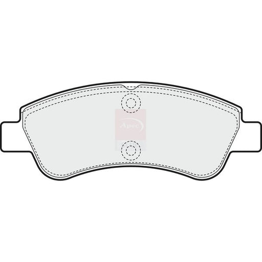 Apec Front Brake Pad Set PD3337