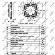 NRF Radiator Fan Clutch 49549