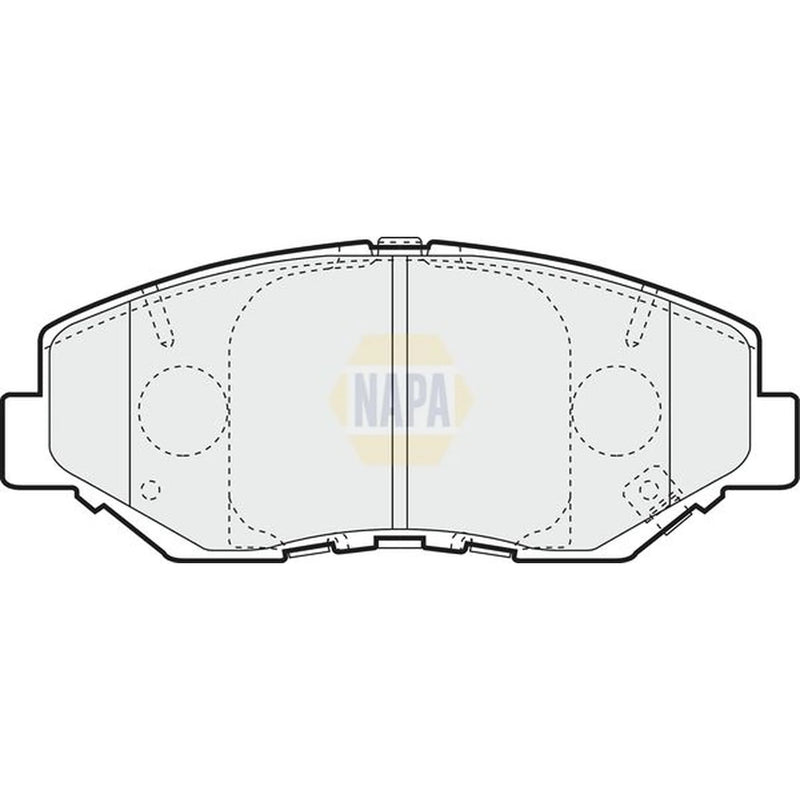 NAPA Front Brake Pad Set NBP1578