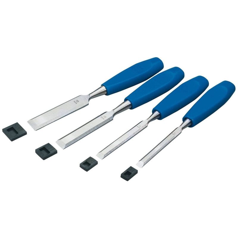 Draper Bevel Edge Wood Chisel Set (4 Piece) 69619 Draper  - Town Parts