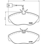 Mintex Front Brake Pad Set MDB2157