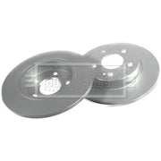 Borg & Beck 2 x Solid Rear Brake Discs BBD5617-x2