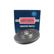Borg & Beck 2 x Front Brake Discs BBD6065S-x2