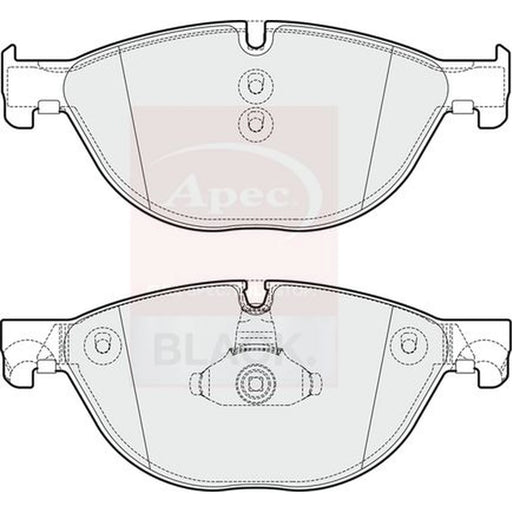 Apec Front Brake Pad Set PAD1739B