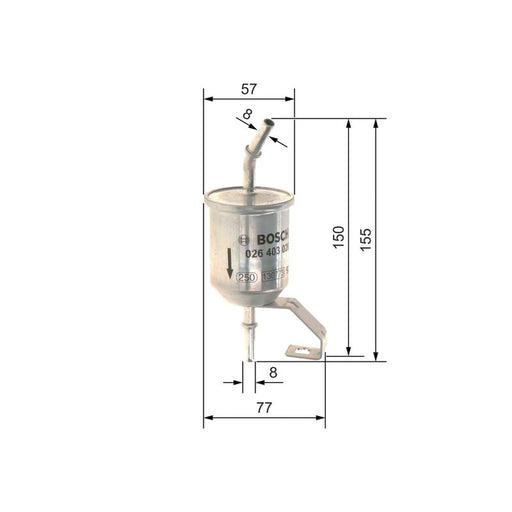 Bosch Fuel Filter Element F 026 403 026