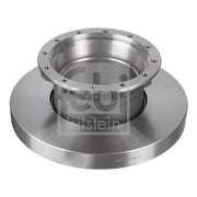 Febi 2 x Solid Front Brake Discs 101737-x2
