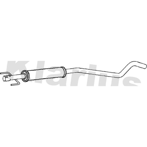 Klarius Box With Centre Pipe Centre GM595C