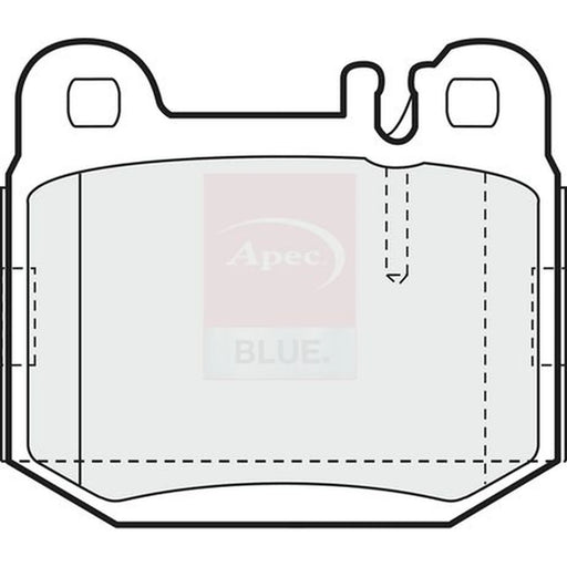 Apec Rear Brake Pad Set PD3388
