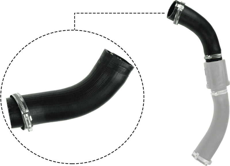 Gates Intercooler Turbo Charge Air Hose 09-0632