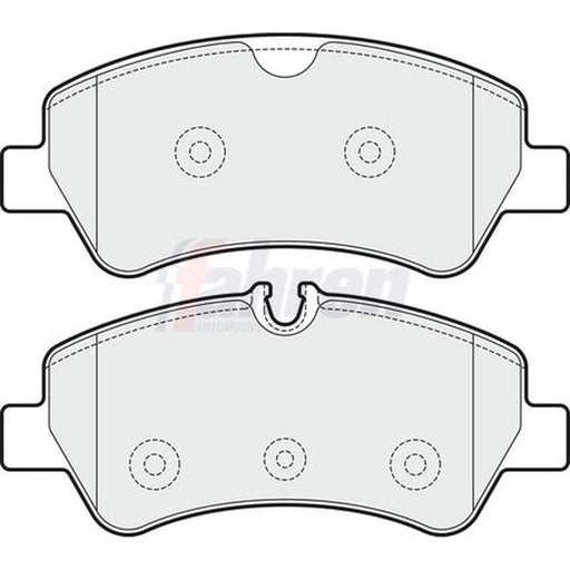 Fahren Rear Brake Pad Set FBP3369