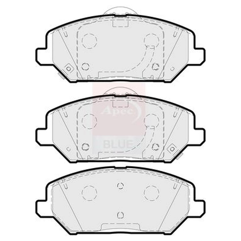 Apec Front Brake Pad Set PD3914