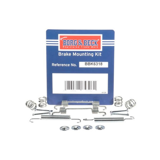 Borg & Beck Parking Brake Shoe Accessory Kit Rear BBK6318