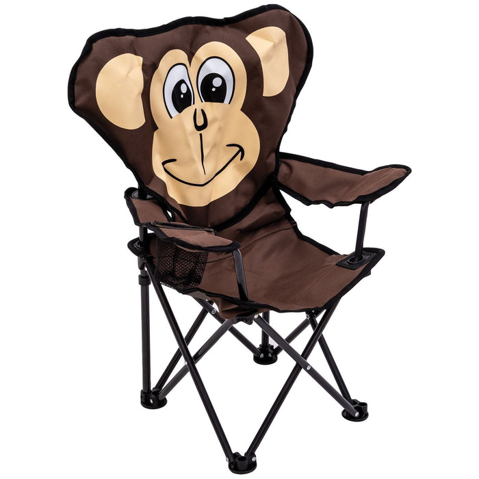 Quest Childrens Monkey Fun Folding Chair 5203m - Quest - Van Life Living