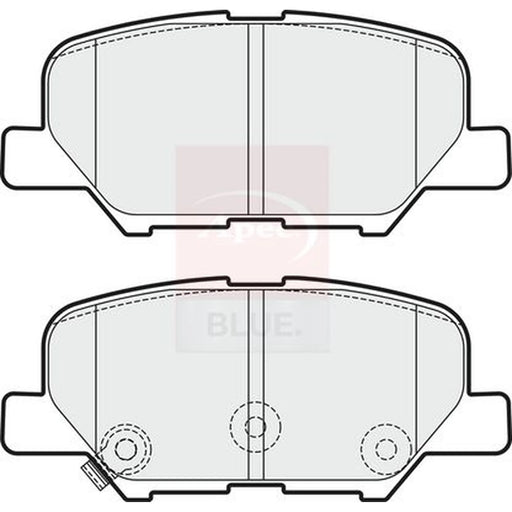Apec Rear Brake Pad Set PD3363