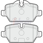 Fahren Rear Brake Pad Set FBP3150