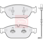 Apec Front Brake Pad Set PAD1784