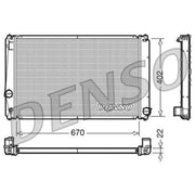 Denso Engine Radiator fits Toyota Alphard / Vellfire 2008-2014 2.4