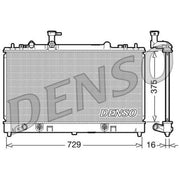 Denso Engine Radiator DRM44024