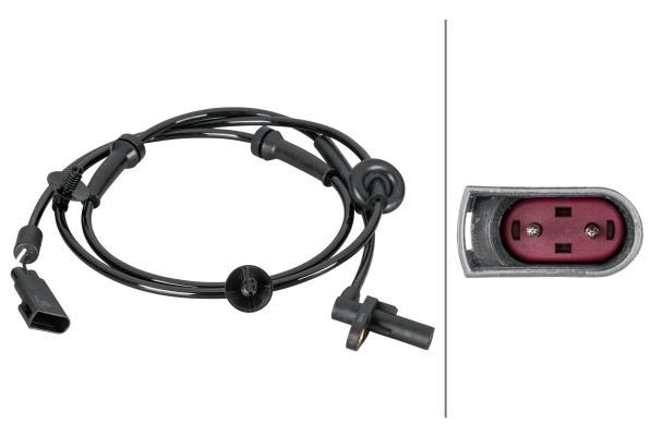 Hella ABS Wheel Speed Sensor 6PU 012 806-621