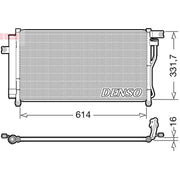 Denso Air Conditioning Condenser fits Hyundai Accent III 2005-2010 1.4 1.6