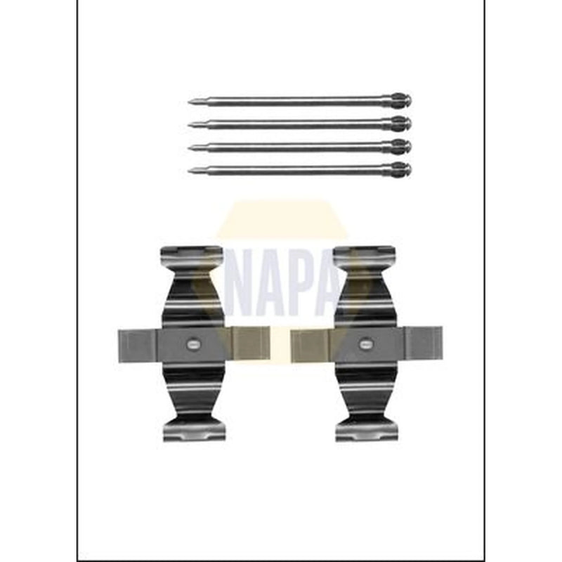 NAPA Brake Pad Accessory Fitting Kit Front NFK1287