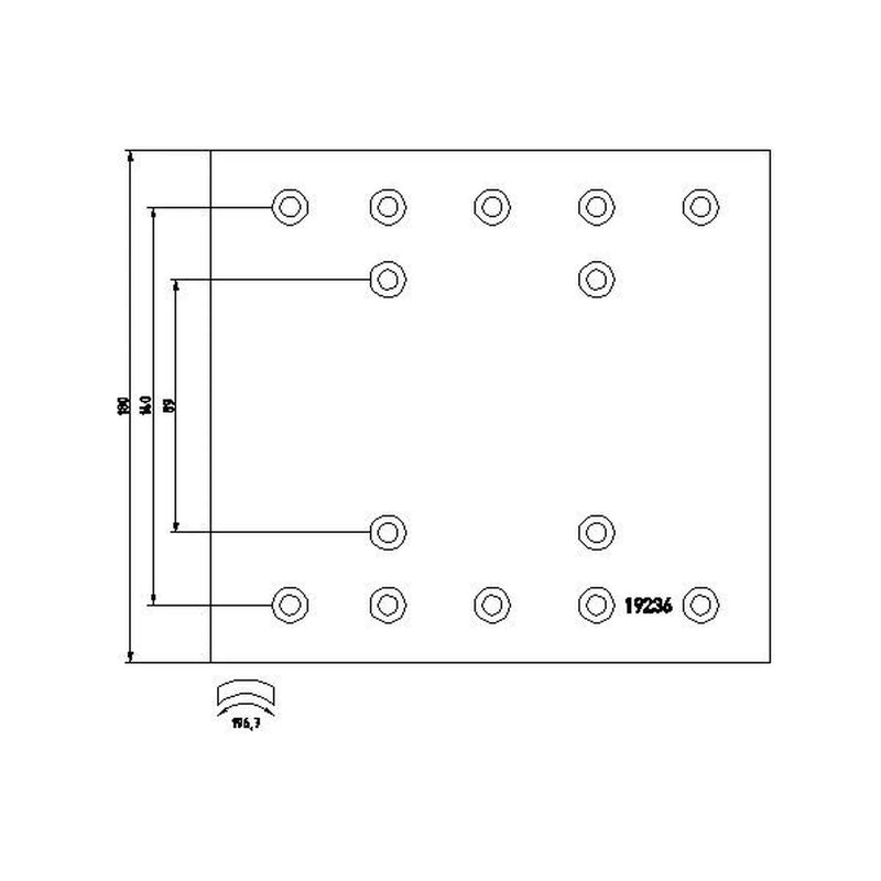 Textar Textar Cv Brake Lining Set 1923603 318393341014 1923603