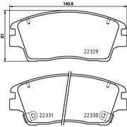 Mintex Front Brake Pad Set MDB4020