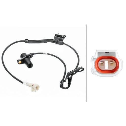 Hella ABS Wheel Speed Sensor Front 6PU 230 040-711