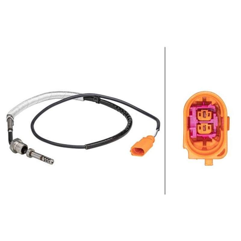 Hella Exhaust Gas Temperature Sensor after soot particulate fi 6PT 358 181-131