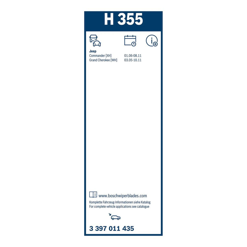 Bosch Wiper Wiper Blade 350mm — H355