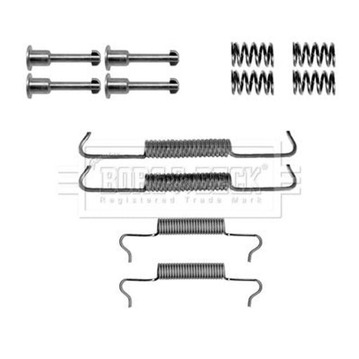 Borg & Beck Parking Brake Shoe Accessory Kit Rear BBK6210
