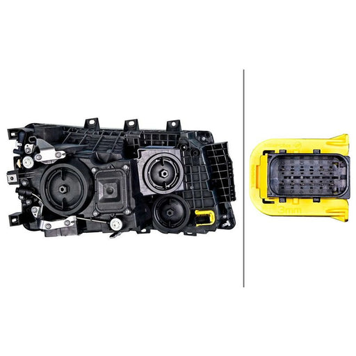 Hella Headlight Headlamp H7 Left 1LH 011 804-071