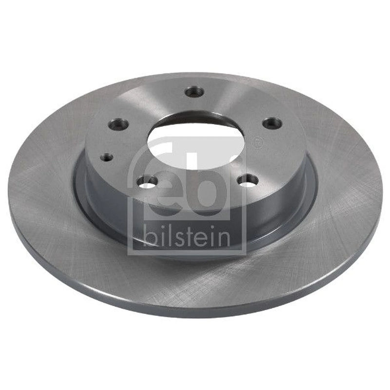 Febi 2 x Solid Rear Brake Discs 108513-x2