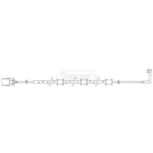 Borg & Beck Brake Pad Wear Sensor Rear BWL3087