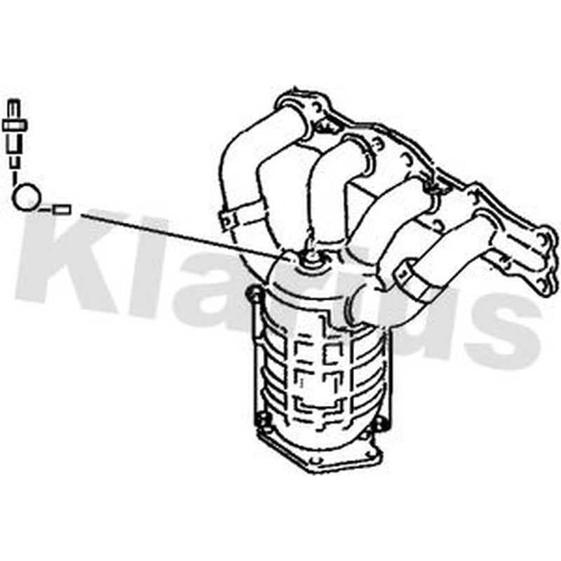Klarius Catalyst Type Approved With Pipe 321945