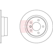 Apec 2 x Solid Rear Brake Discs DSK2295-x2
