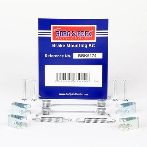 Borg & Beck Brake Shoe Accessory Kit Rear BBK6174
