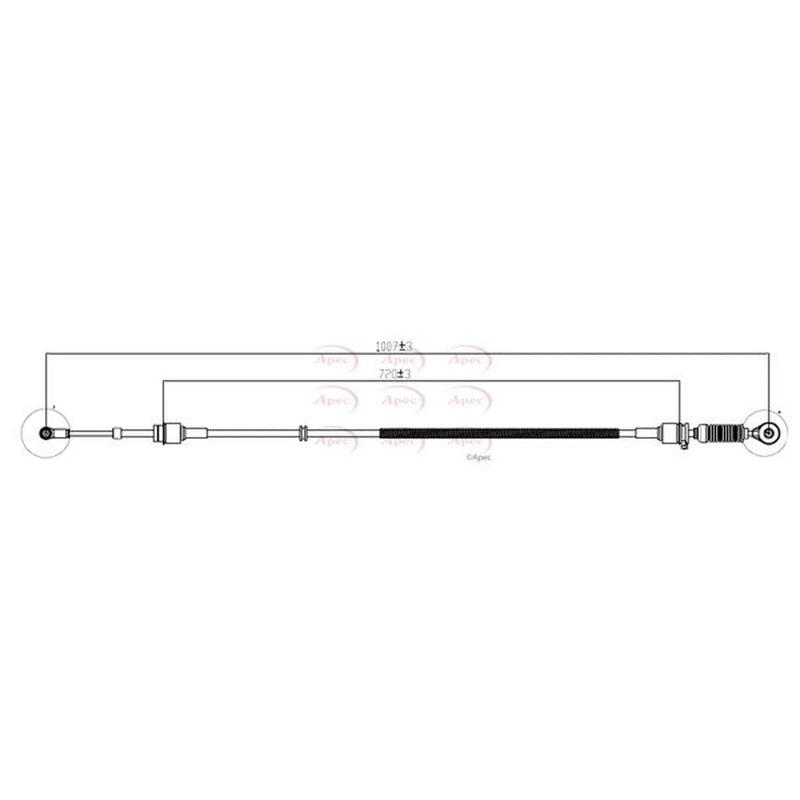 Apec Manual Transmission Cable Pull CAB7051