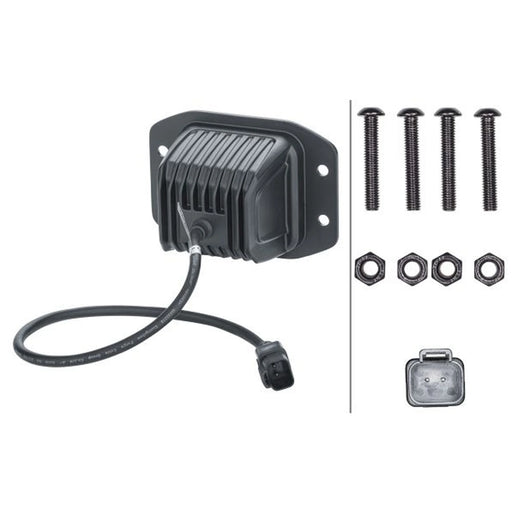 Hella Led Cube Kit 3.2Inch Flood Flush 1FA 1FA 358 176-831 1FA 358 176-831