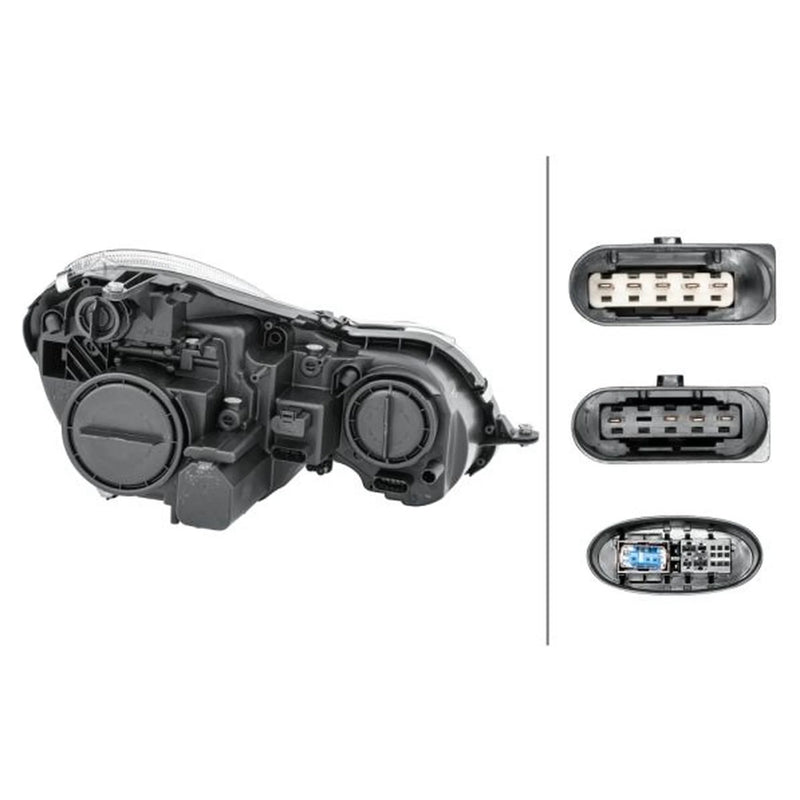 Hella Headlight Headlamp PY21W Left 1EL 009 260-551