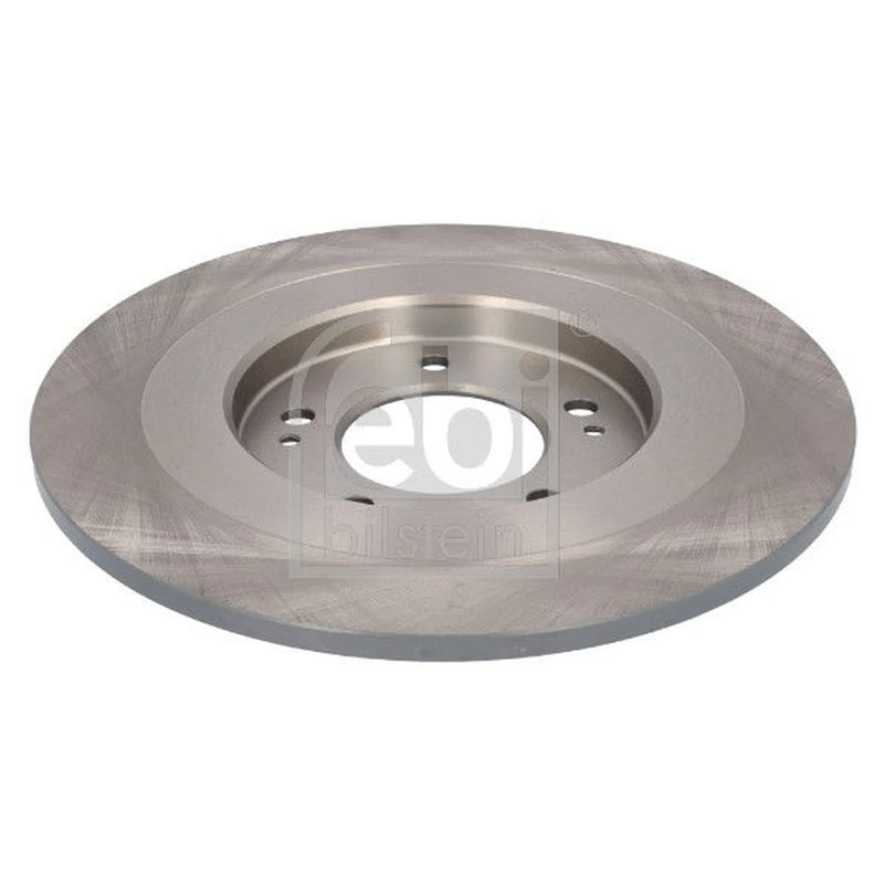 Febi 2 x Solid Rear Brake Discs 108563-x2
