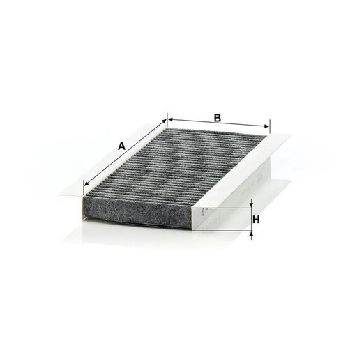 MANN-FILTER Cabin Air Filter (Pollen Filter) CUK 22 008-4