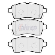 Fahren Front Brake Pad Set fits Suzuki Ignis III 2016 on 1.2