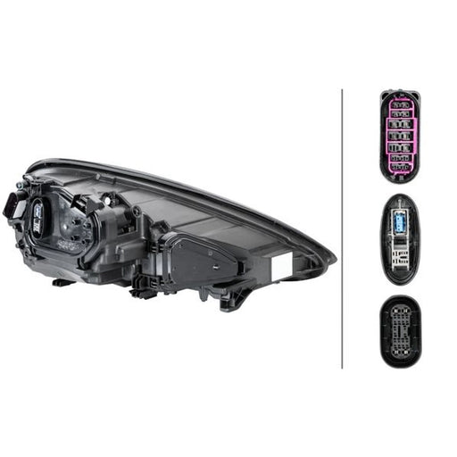 Hella Headlight Headlamp D1S/H7 Left 1ZT 011 099-531