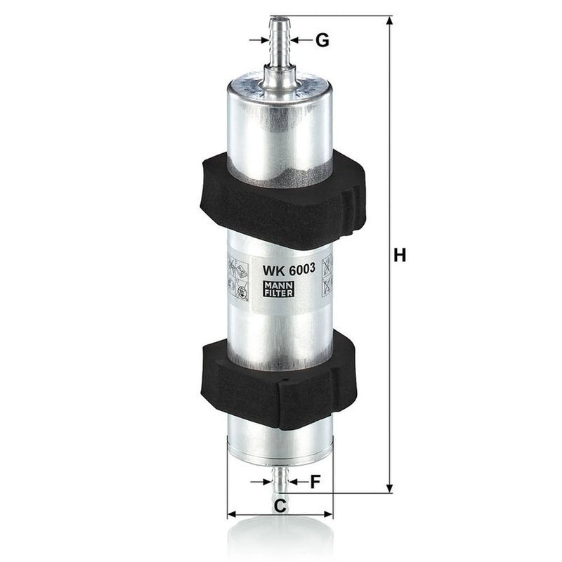 MANN-FILTER Fuel Filter Element WK 6003